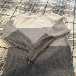 Garage Sweater Grey/White